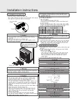 Предварительный просмотр 52 страницы Mitsubishi Electric MSZ-WG20VA-H1 Operating And Installing Instructions