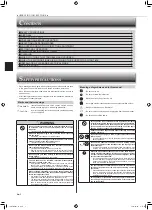 Предварительный просмотр 2 страницы Mitsubishi Electric MSZ-WN25VA Operating Instructions Manual