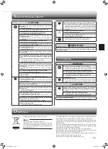 Предварительный просмотр 3 страницы Mitsubishi Electric MSZ-WN25VA Operating Instructions Manual