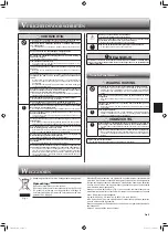 Предварительный просмотр 27 страницы Mitsubishi Electric MSZ-WN25VA Operating Instructions Manual