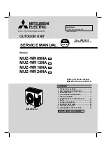 Предварительный просмотр 1 страницы Mitsubishi Electric MSZ-WR NA Series Service Manual