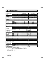 Предварительный просмотр 4 страницы Mitsubishi Electric MSZ-WR NA Series Service Manual