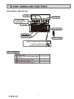 Preview for 3 page of Mitsubishi Electric MSZ-WR09NA Service Manual