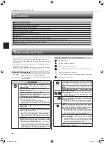 Предварительный просмотр 2 страницы Mitsubishi Electric MSZ-WR18NA Operating Instructions Manual