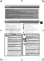 Предварительный просмотр 11 страницы Mitsubishi Electric MSZ-WR18NA Operating Instructions Manual