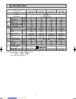 Предварительный просмотр 4 страницы Mitsubishi Electric MU-A08ND-c1 Service Manual