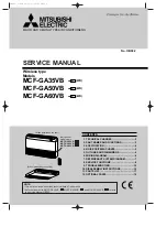 Предварительный просмотр 1 страницы Mitsubishi Electric MU-GA35VB-E1 Service Manual