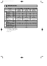 Предварительный просмотр 4 страницы Mitsubishi Electric MU-GA35VB-E1 Service Manual