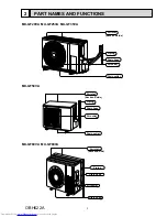 Предварительный просмотр 3 страницы Mitsubishi Electric MU-GF20VA Service Manual