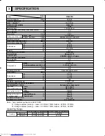 Предварительный просмотр 6 страницы Mitsubishi Electric MU24WN Service Manual