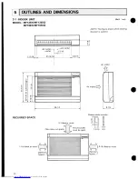 Предварительный просмотр 14 страницы Mitsubishi Electric MUF12EN Technical & Service Manual