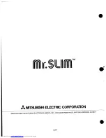 Предварительный просмотр 44 страницы Mitsubishi Electric MUF12EN Technical & Service Manual