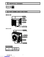 Предварительный просмотр 3 страницы Mitsubishi Electric MUFZ-KJ25VE-E1 Service Manual