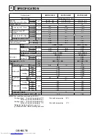 Предварительный просмотр 4 страницы Mitsubishi Electric MUFZ-KJ25VE-E1 Service Manual