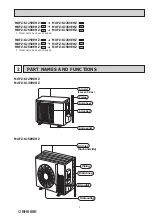 Предварительный просмотр 3 страницы Mitsubishi Electric MUFZ-KJ25VEHZ Service Manual