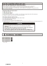 Предварительный просмотр 2 страницы Mitsubishi Electric MUFZ-KW25VG-E1 Service Manual