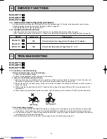 Предварительный просмотр 22 страницы Mitsubishi Electric MUH-A07YV-E1 Service Manual