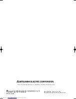 Preview for 40 page of Mitsubishi Electric MUX-19TV - E1 Service Manual