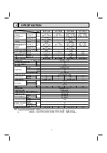 Предварительный просмотр 4 страницы Mitsubishi Electric MUY-D30NA-1 Service Manual