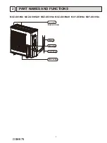 Предварительный просмотр 3 страницы Mitsubishi Electric MUY-GS30NA-U1 Service Manual