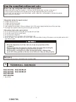 Предварительный просмотр 2 страницы Mitsubishi Electric MUY-GS30NA Service Manual