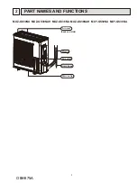 Предварительный просмотр 3 страницы Mitsubishi Electric MUY-GS30NA Service Manual