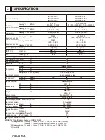 Предварительный просмотр 4 страницы Mitsubishi Electric MUY-GS30NA Service Manual