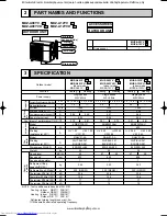 Предварительный просмотр 5 страницы Mitsubishi Electric MUZ-A09YV-E1 Service Manual