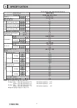 Предварительный просмотр 6 страницы Mitsubishi Electric MUZ-AP20VG Service Manual