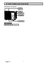 Preview for 3 page of Mitsubishi Electric MUZ-DM25VA-E1 Service Manual