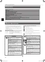 Предварительный просмотр 2 страницы Mitsubishi Electric MUZ-DM60VA Operating Instructions Manual