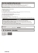 Предварительный просмотр 2 страницы Mitsubishi Electric MUZ-DW25VF Service Manual