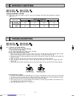 Предварительный просмотр 22 страницы Mitsubishi Electric MUZ-FA25VA Service Manual