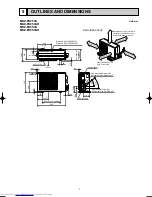 Предварительный просмотр 7 страницы Mitsubishi Electric MUZ-FD25VA Service Manual