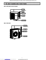 Предварительный просмотр 4 страницы Mitsubishi Electric MUZ-FD25VABH Service Manual