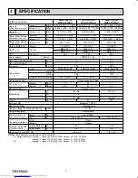 Предварительный просмотр 4 страницы Mitsubishi Electric MUZ-FH09NA Service Manual