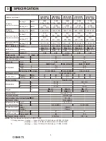 Предварительный просмотр 4 страницы Mitsubishi Electric MUZ-FS06NA Service Manual