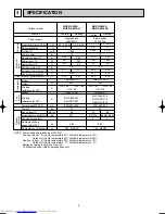 Предварительный просмотр 8 страницы Mitsubishi Electric MUZ-GA25VA Service Manual