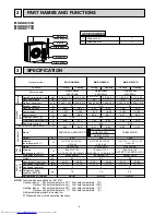 Предварительный просмотр 6 страницы Mitsubishi Electric MUZ-GA50VA-E1 Service Manual