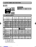 Preview for 6 page of Mitsubishi Electric MUZ-GA50VA Service Manual