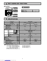 Предварительный просмотр 4 страницы Mitsubishi Electric MUZ-GB50VA Service Manual