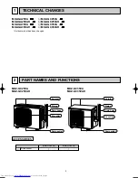 Предварительный просмотр 2 страницы Mitsubishi Electric MUZ-GC25VA Service Manual