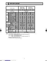 Предварительный просмотр 3 страницы Mitsubishi Electric MUZ-GC25VA Service Manual