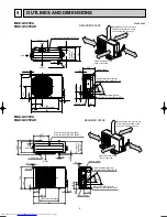 Предварительный просмотр 6 страницы Mitsubishi Electric MUZ-GC25VA Service Manual