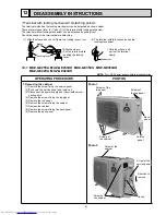 Предварительный просмотр 61 страницы Mitsubishi Electric MUZ-GE25VA Service Manual