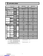 Предварительный просмотр 5 страницы Mitsubishi Electric MUZ-GF60VE Service Manual