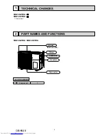 Предварительный просмотр 3 страницы Mitsubishi Electric MUZ-HJ25VA-E1 Service Manual