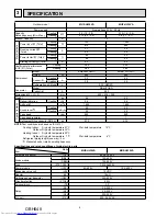 Предварительный просмотр 4 страницы Mitsubishi Electric MUZ-HJ25VA-E1 Service Manual