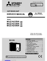 Предварительный просмотр 1 страницы Mitsubishi Electric MUZ-HJ25VA Service Manual