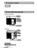 Предварительный просмотр 3 страницы Mitsubishi Electric MUZ-HJ25VA Service Manual